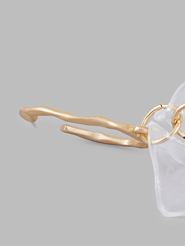 Globus Women Gold-Plated Quirky Drop Earrings