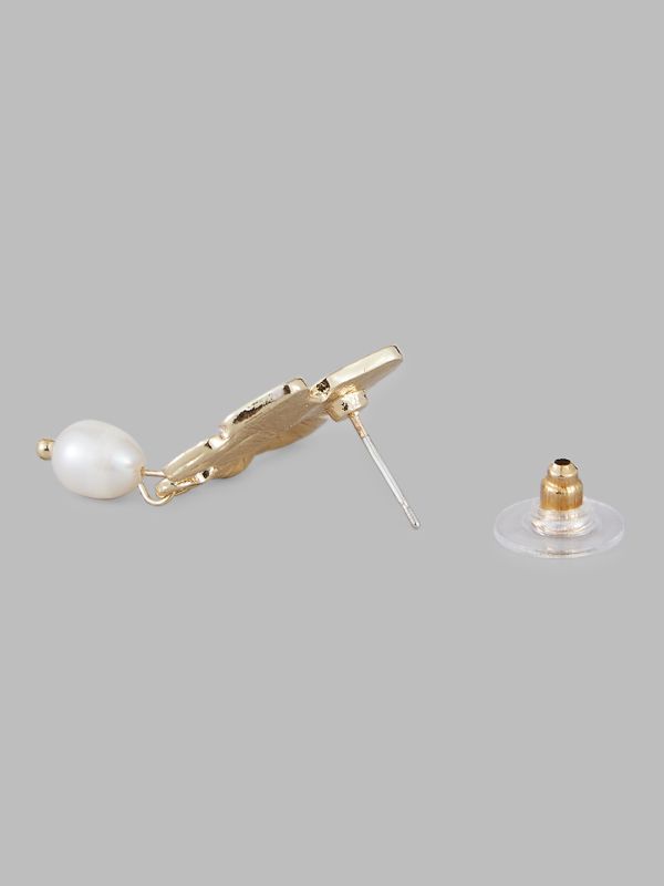Globus Women Gold-Plated Quirky Drop Earrings