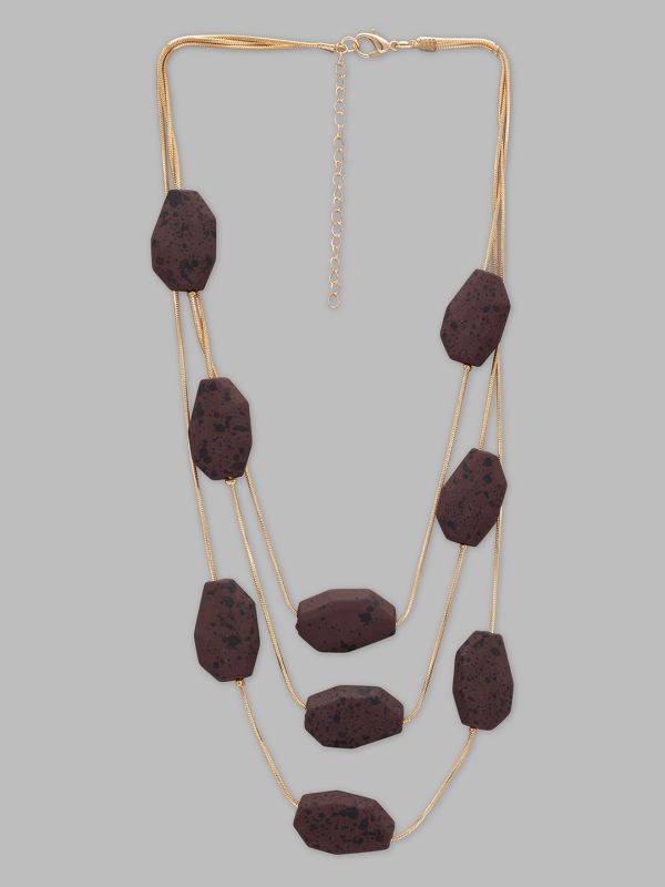 Globus Women Gold-Plated Statement Necklace