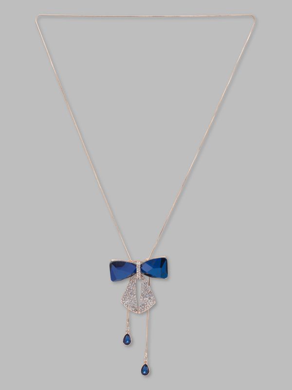 Globus Women Rose Gold-Plated Minimal Necklace