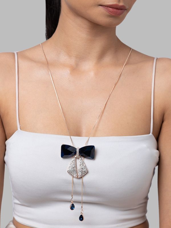 Globus Women Rose Gold-Plated Minimal Necklace