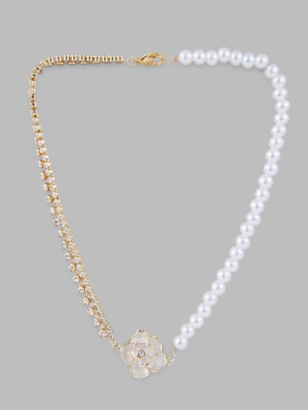 Globus Women Gold-Plated Statement Necklace