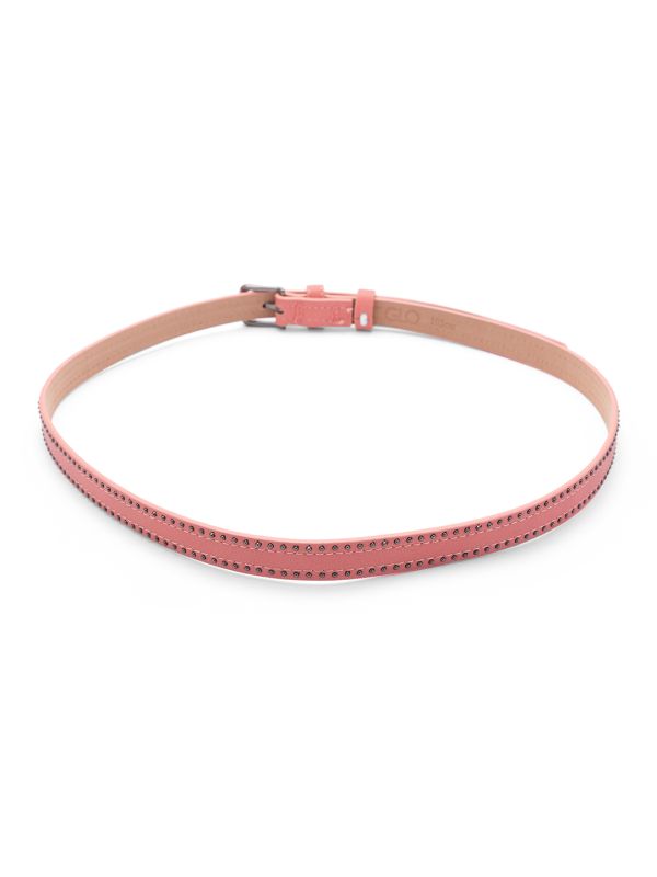 Globus Women Taupe Embellished Slim Fashion Belt