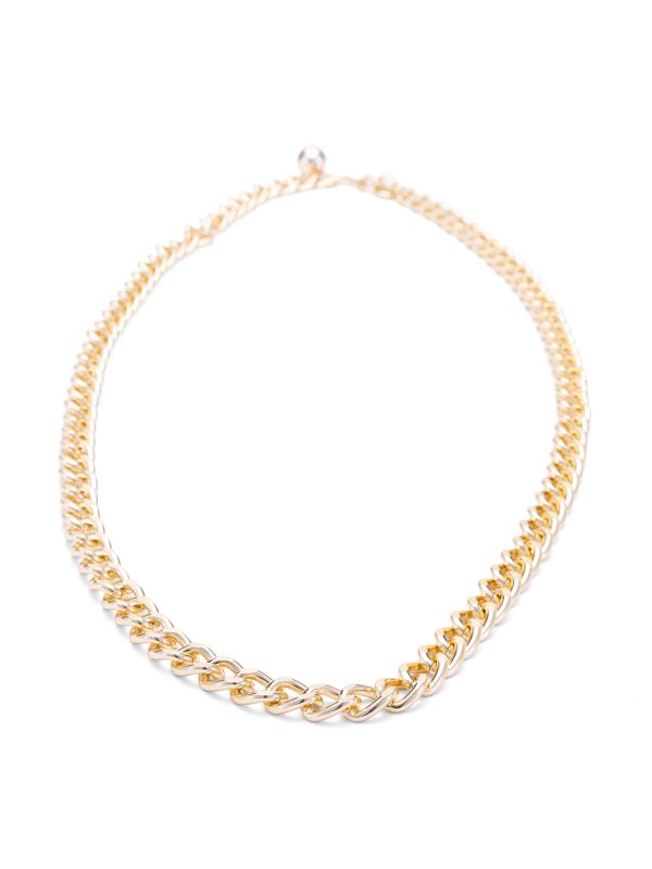 Globus Women Gold Embellished Slim Fashion Belt