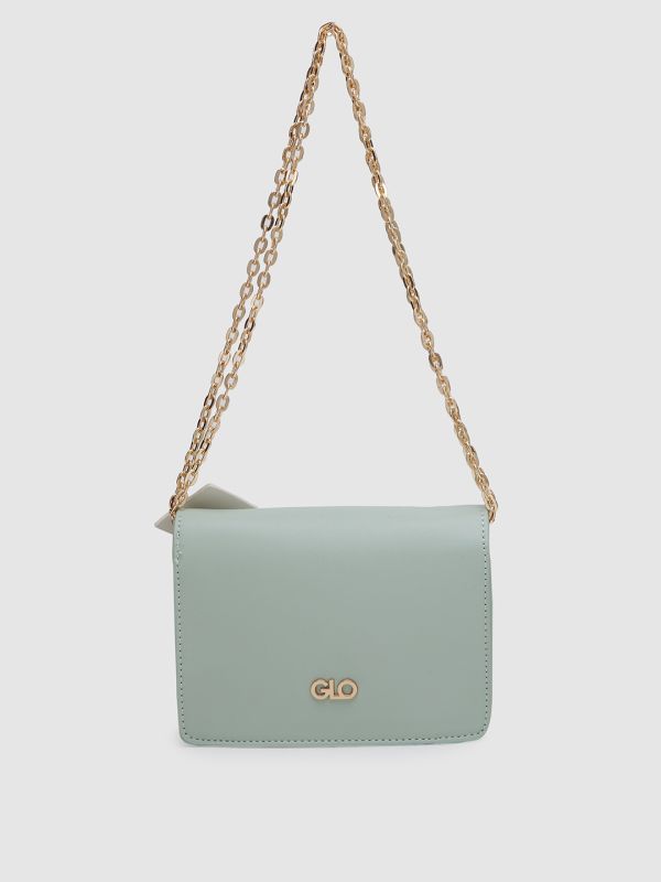 Globus Women Solid Vegan Leather Sling Bag