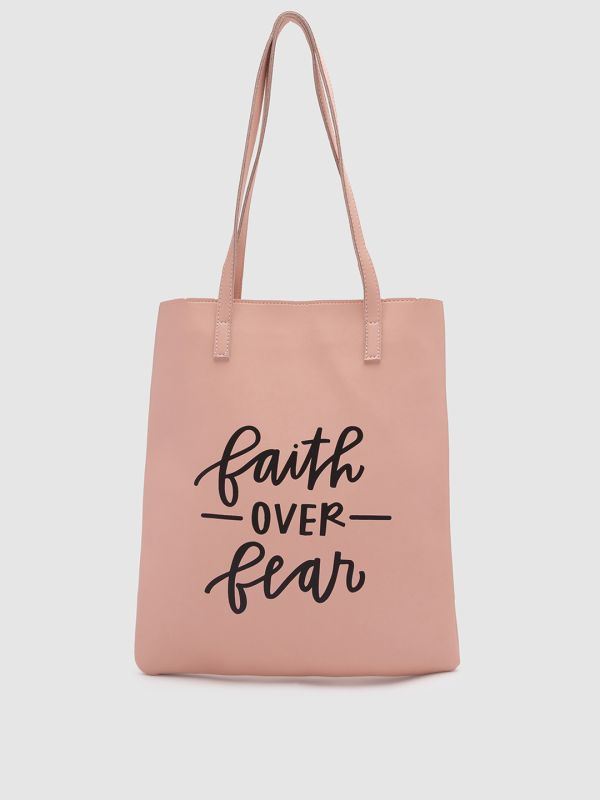Globus Women Nude Printed Vegan Leather Handheld Bag
