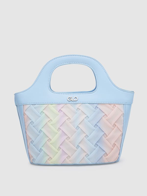 Globus Women Textured Vegan Leather Handheld Bag