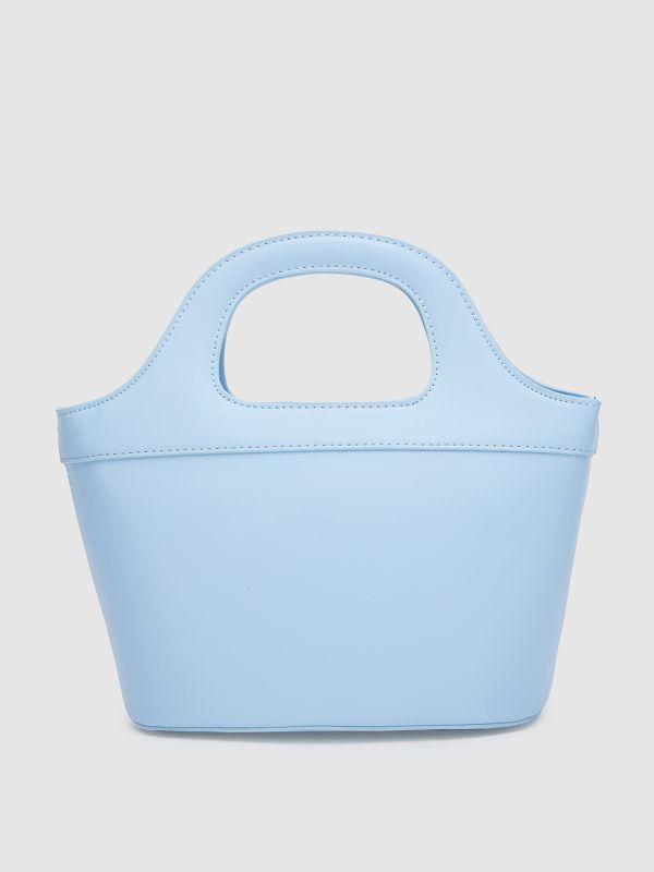 Globus Women Textured Vegan Leather Handheld Bag