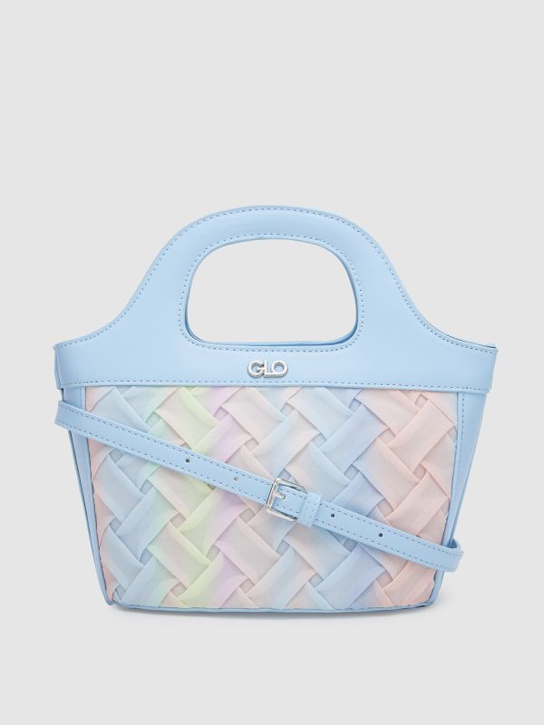 Globus Women Textured Vegan Leather Handheld Bag