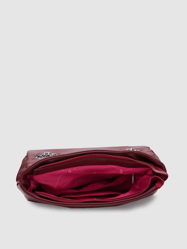 Globus Women Solid Vegan Leather Shoulder Bag
