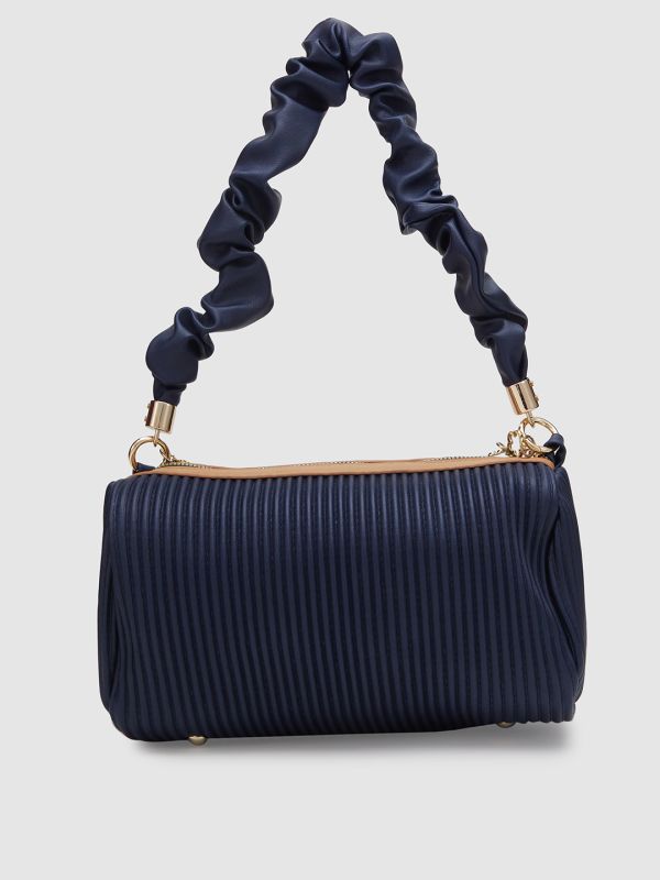 Globus Women Textured Vegan Leather Shoulder Bag