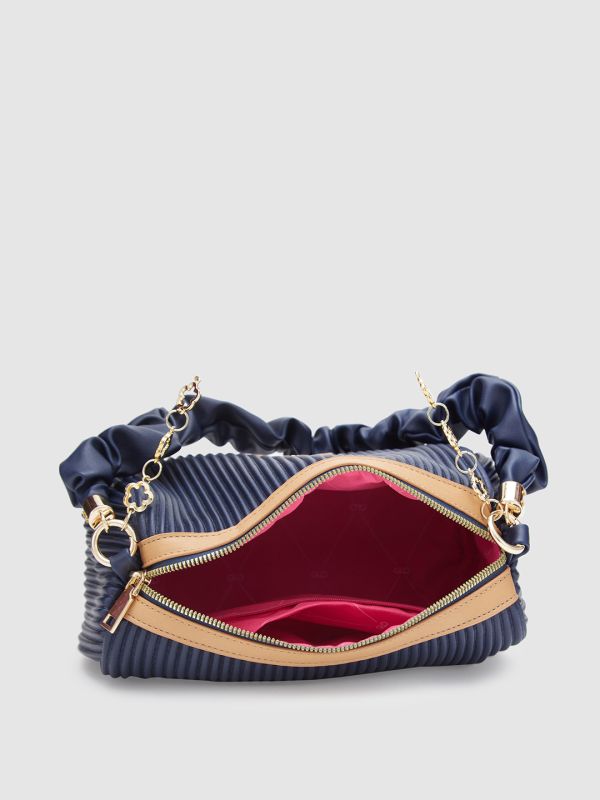 Globus Women Textured Vegan Leather Shoulder Bag