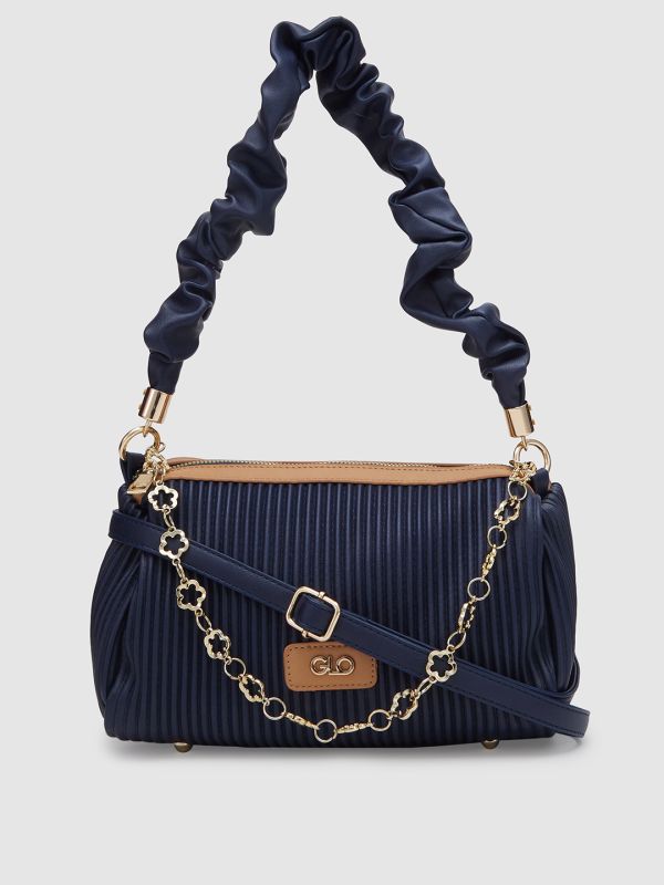 Globus Women Textured Vegan Leather Shoulder Bag