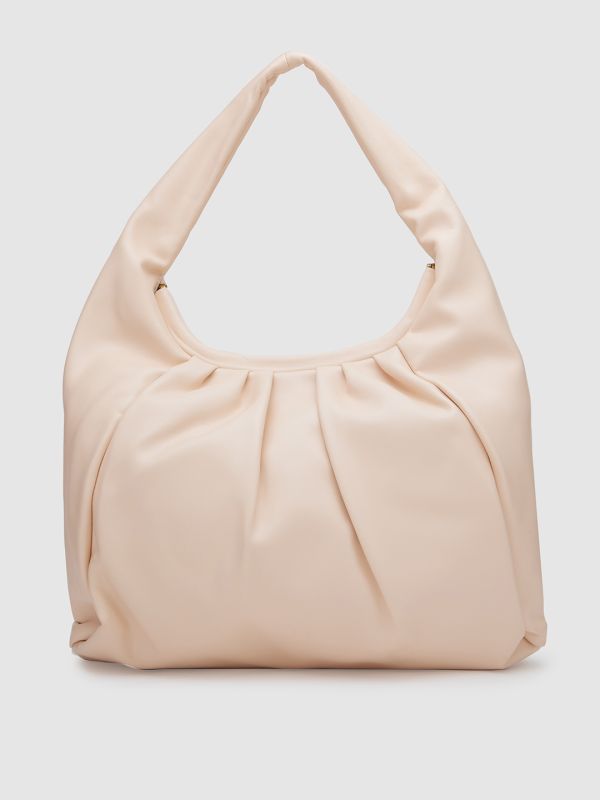 Globus Women Solid Vegan Leather Hobo Bag