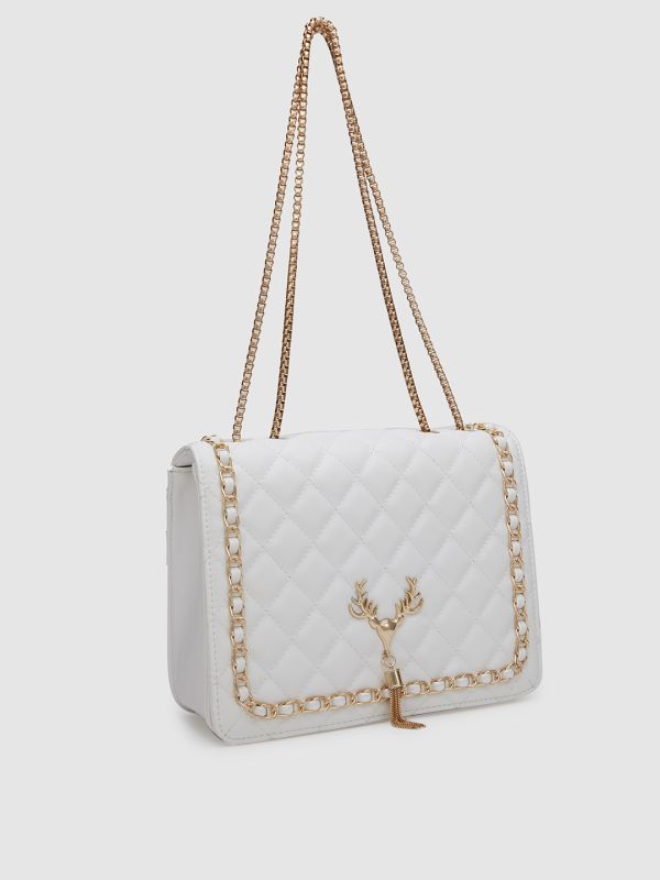 Globus Women Textured Vegan Leather Shoulder Bag