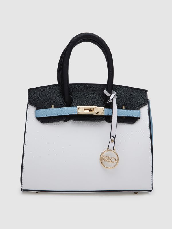 Globus Women Solid Vegan Leather Handheld Bag