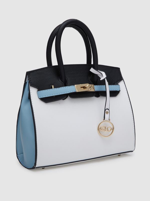 Globus Women Solid Vegan Leather Handheld Bag