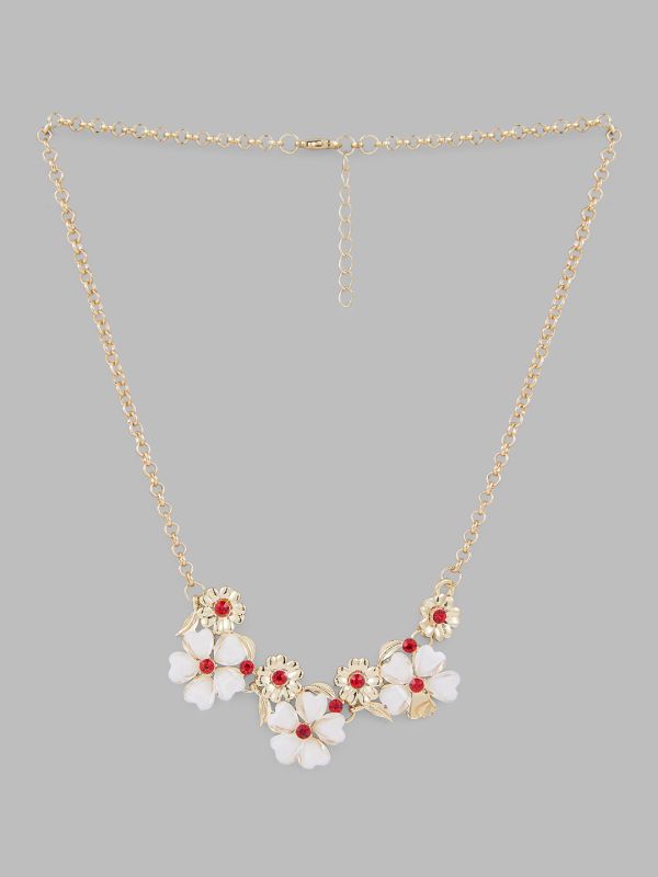 Globus Women Gold-Plated Statement Necklace