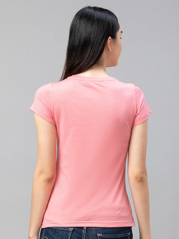 Globus Pink Printed Tshirt