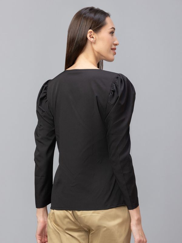 Globus Black Solid Top