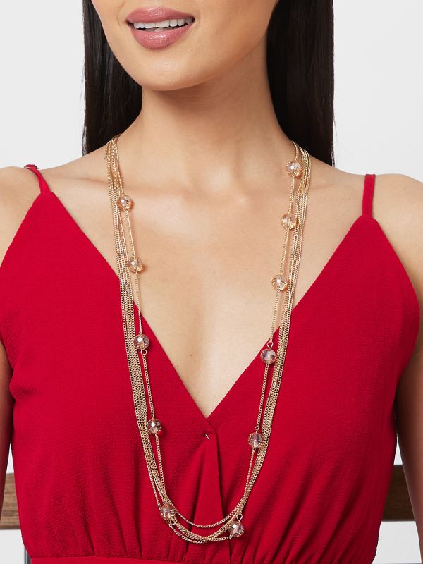 Globus Women Gold-Plated Minimal Necklace