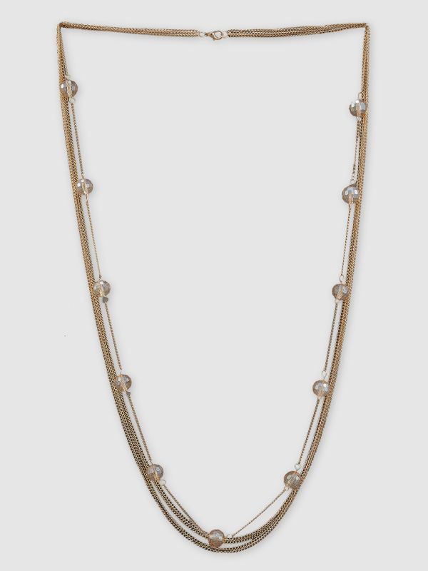 Globus Women Gold-Plated Minimal Necklace
