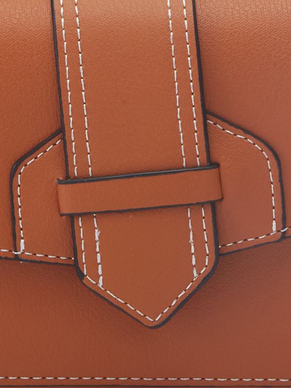 Globus Women Orange Solid Envelope Wallet