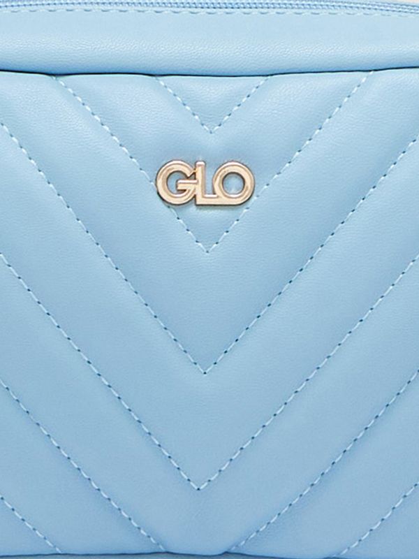 Globus Women Iceberg Blue Textured Casual Sling Bag