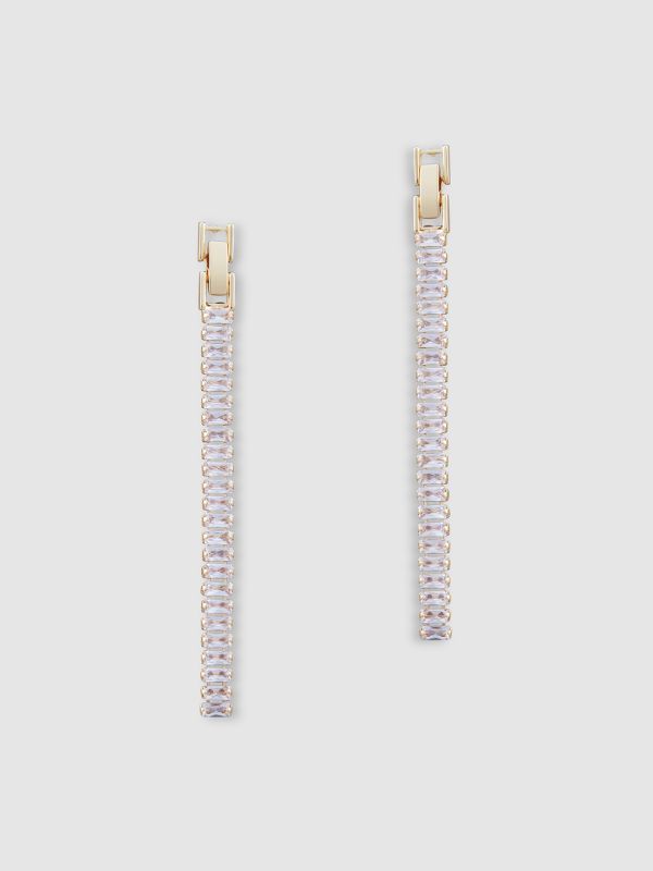 Globus Women Gold-Plated Classic Drop Earrings