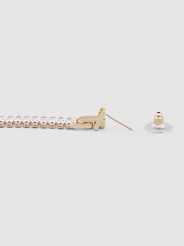 Globus Women Gold-Plated Classic Drop Earrings