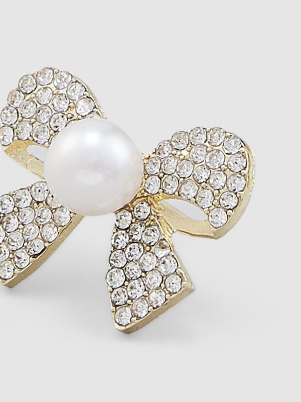 Globus Women Gold-Plated Classic Stud Earrings