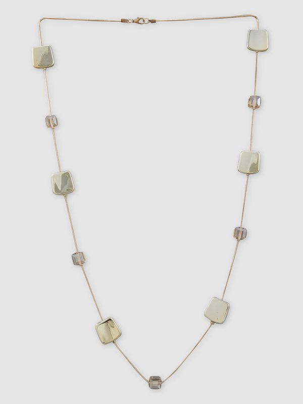 Globus Women Gold-Plated Minimal Necklace