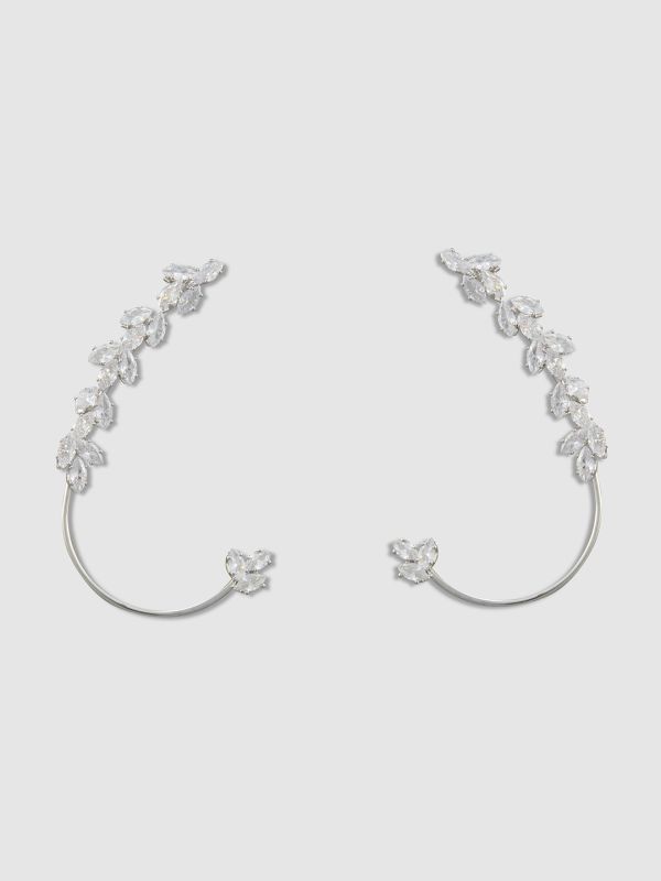 Globus Women Silver-Plated Classic Ear Cuff