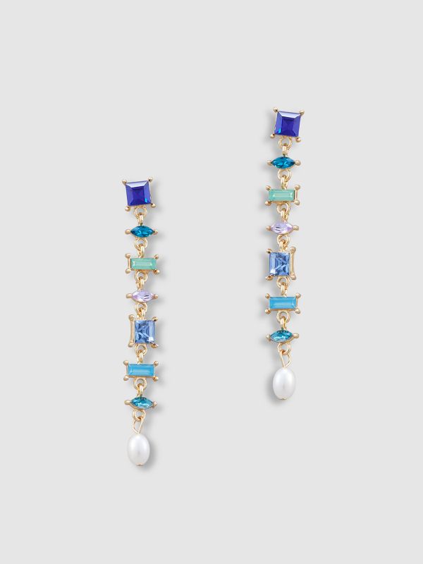 Globus Women Gold-Plated Classic Drop Earrings