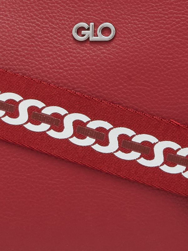 Globus Women Red Textured Casual Handheld Bag
