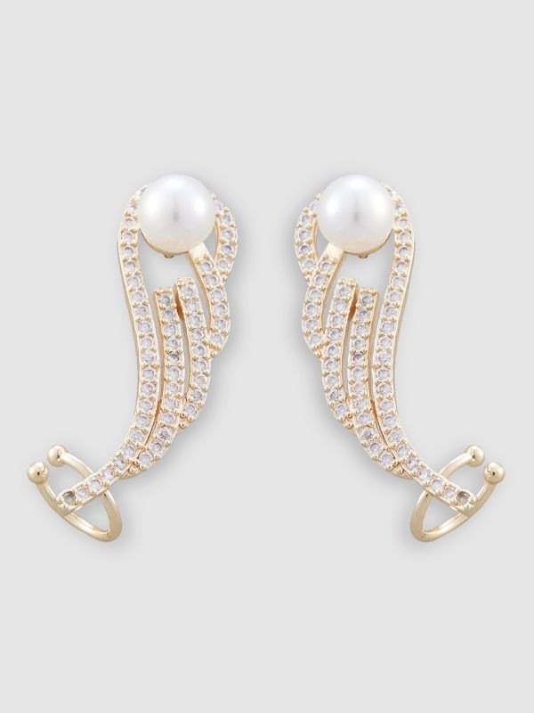 Globus Women Gold-Plated Classic Ear Cuff
