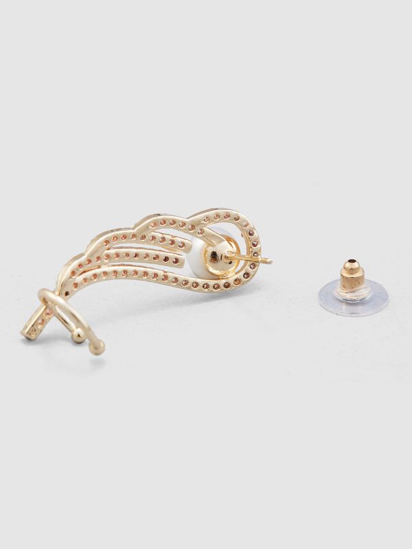 Globus Women Gold-Plated Classic Ear Cuff