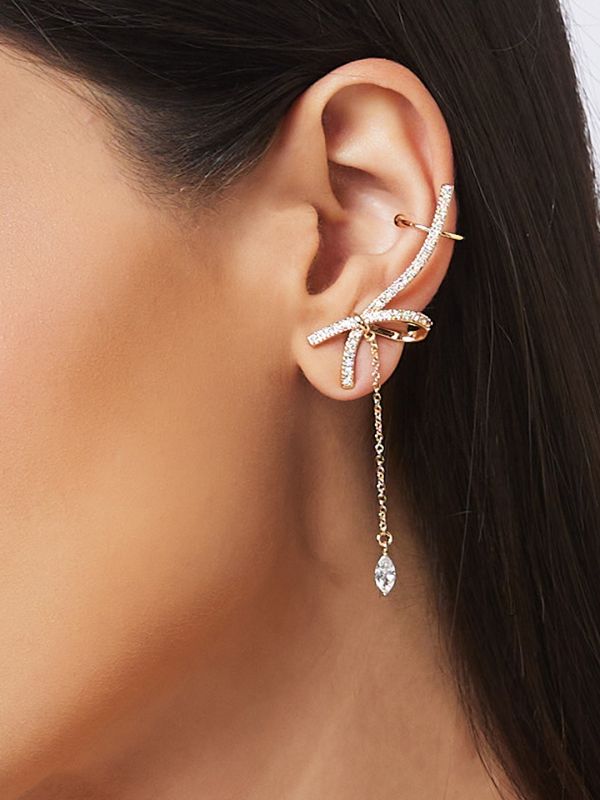 Globus Women Gold-Plated Classic Ear Cuff