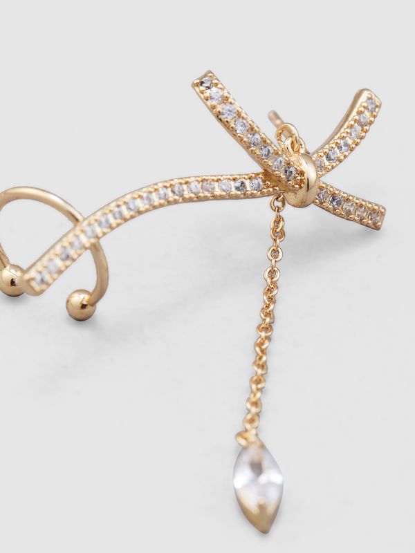 Globus Women Gold-Plated Classic Ear Cuff