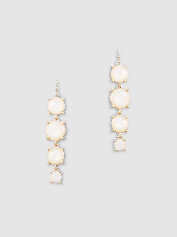 Globus Women Gold-Plated Classic Drop Earrings