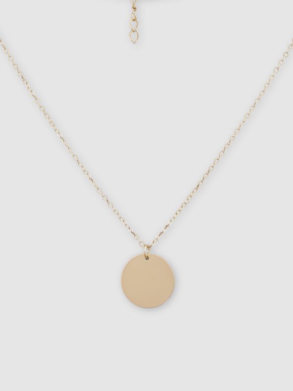 Globus Women Gold-Plated Minimal Layered Necklace