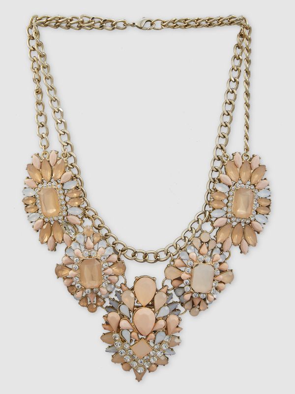 Globus Women Gold-Plated Statement Necklace