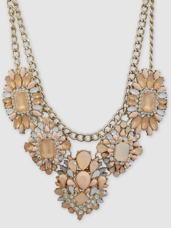 Globus Women Gold-Plated Statement Necklace
