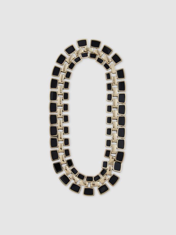 Globus Women Gold-Plated Statement Choker Necklace