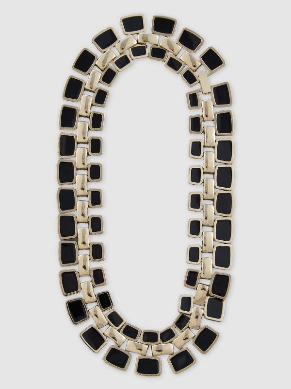 Globus Women Gold-Plated Statement Choker Necklace