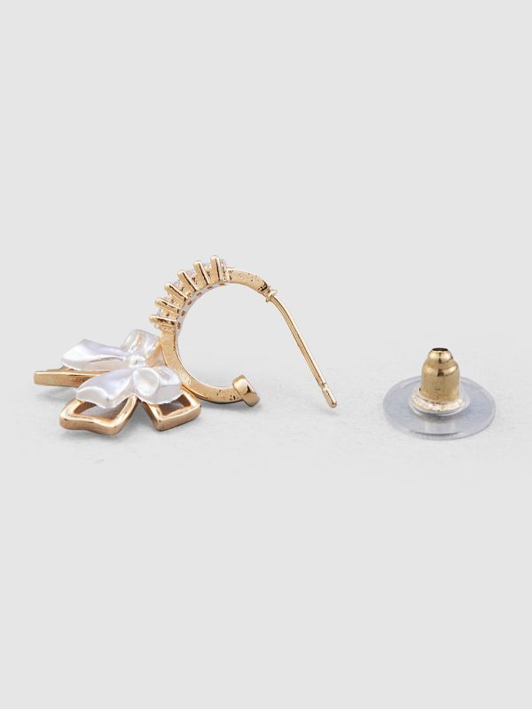 Globus Women Gold-Plated Contemporary Drop Earrings