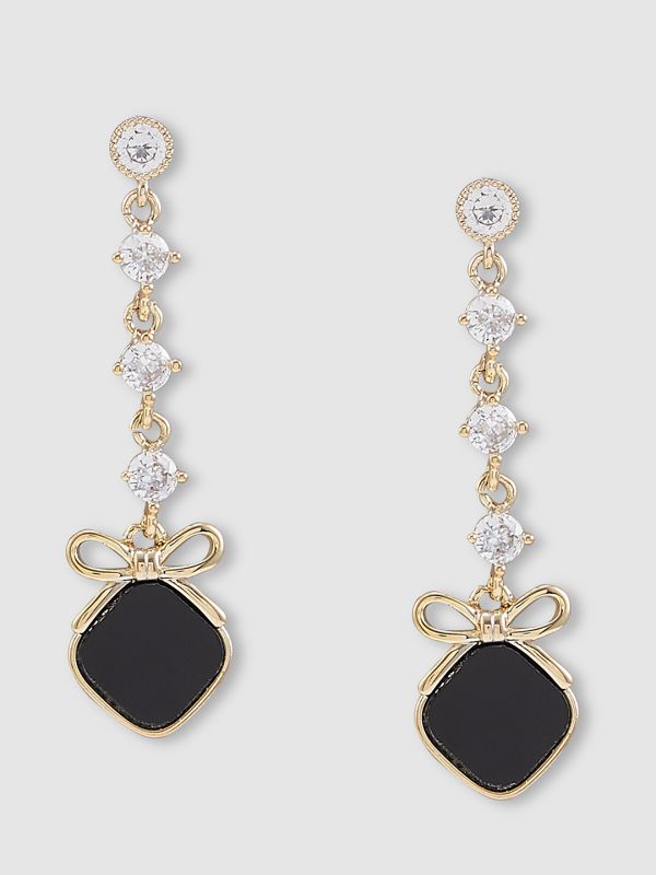 Globus Women Gold-Plated Classic Drop Earrings