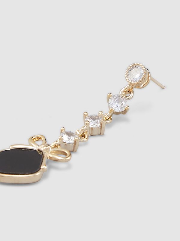 Globus Women Gold-Plated Classic Drop Earrings