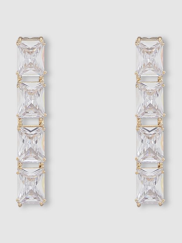 Globus Women Gold-Plated Classic Drop Earrings