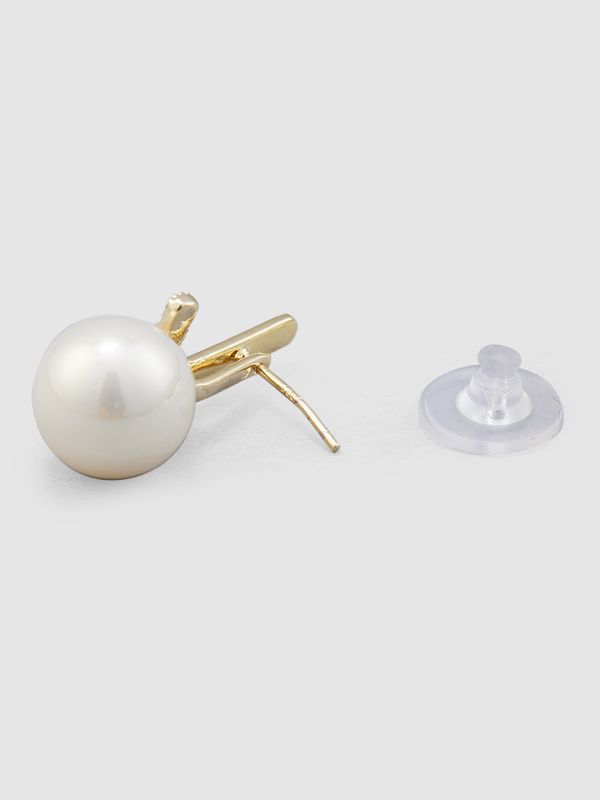 Globus Women Gold-Plated Classic Stud Earrings